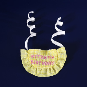 Sombrero <span class=keywords><strong>de</strong></span> fiesta <span class=keywords><strong>de</strong></span> algodón para mascotas, estilo dulce para invierno, con bordado <span class=keywords><strong>de</strong></span> purpurina <span class=keywords><strong>tejido</strong></span>, babero <span class=keywords><strong>de</strong></span> encaje <span class=keywords><strong>de</strong></span> feliz cumpleaños y diseño <span class=keywords><strong>de</strong></span> pastel en relieve para gatos y perros - Product Image 5