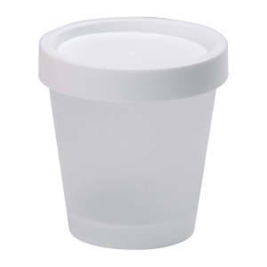 Bicchieri in Plastica Conici Personalizzabili da 250ml in PP5 per Alimenti <span class=keywords><strong>con</strong></span> Coperchi a Torsione, Adatti al Microonde, per Dessert, Gelatine alle Erbe, Bubble Tea, Insalata di Frutta - Product Image 6