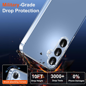 <span class=keywords><strong>Coque</strong></span> souple transparente en silicone pour Samsung <span class=keywords><strong>Galaxy</strong></span> A55 A35 A25 A15 A54 <span class=keywords><strong>A34</strong></span> A24 A14 <span class=keywords><strong>5G</strong></span> <span class=keywords><strong>Coque</strong></span> arrière transparente ultra-mince 24 - Product Image 3