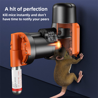 Piège à rats automatique continu entièrement automatique en stock avec système pneumatique intelligent en ABS pour entrepôts d'usine (cylindre non inclus)