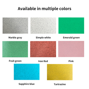 Rivestimento per Pavimenti in Resina Epossidica Effetto Marmo Lucido, Vernice per Pavimenti in Marmo Epossidico, Vernice per Pavimenti Autolivellante con Sabbia Colorata per Interni - Product Image 4