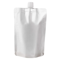 Pochettes souples personnalisées en PET avec bouchon/embout pour boissons (vodka, jus, café, cold brew) et stockage alimentaire – Emballage liquide jetable gratuit