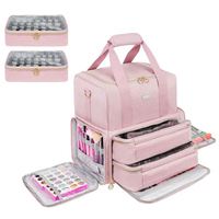 Échantillon Gratuit - Valise de Voyage 4-en-1 Grande Capacité en Aluminium Verrouillable pour Maquillage, Onglerie et Coiffure - Trolley Portable