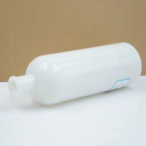 Sản Phẩm Mới 500Ml Gốm Trắng Chai Rượu Vang Với Nút Chai Vodka Chai Thủy Tinh - Product Image 4