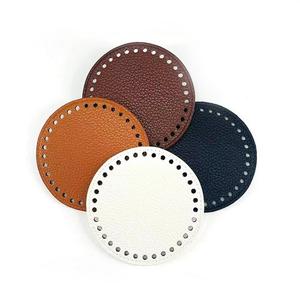 <span class=keywords><strong>Base</strong></span> Rotonda in Pelle PU da 12CM per Borse Fai-da-Te, Borse a Mano e a Tracolla, Vendita all'Ingrosso - Product Image 2