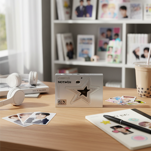 Autocollants K-Pop NCT WISH-1er Mini Album : Steady QR Ver. Carte photo Flip Book 120p Image Card 6ea set Korean Popular male idol - Product Image 3