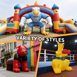 Customize <b>Inflatable</b> Mascot Tunnel <b>Inflatable</b> Animal Tunnel for Major Sporting Events - Product Image 5