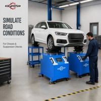 Simulateur de châssis de voiture Xinjintuo, dynamomètre de châssis stable pour l'inspection et le diagnostic en garage