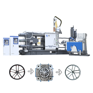 Machine de moulage sous pression entièrement automatique 180T pour la production de pièces automobiles/moto en aluminium - Product Image 1