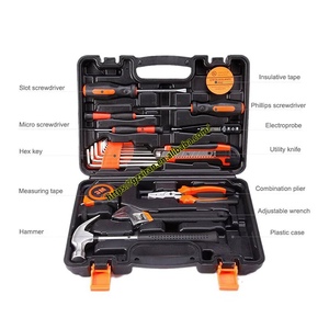 Kit di Attrezzi Manuali Impermeabili in Plastica Multifunzione da 20 Pezzi, Cassetta degli Attrezzi per Casa, Utensili Dedicati per Elettricisti - Product Image 2