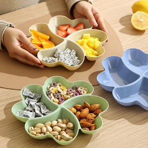 Assiettes de service compartimentées pour le salon, idéales pour bonbons, snacks et fruits – Design élégant - Product Image 4
