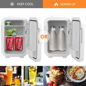 <span class=keywords><strong>Mini</strong></span> réfrigérateur de soin de la peau avec porte en marbre de couleur personnalisée de 8 L, réfrigérateur et chauffe-eau <span class=keywords><strong>pour</strong></span> le maquillage, la beauté, la maison, le camping, la <span class=keywords><strong>tente</strong></span>, le bureau - Product Image 5