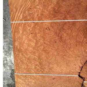 0,4mm en rodajas Natural Madrone Burl Chapa de madera Decoración de gama alta para escritorios de oficina modernos - Product Image 3