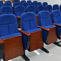 Tables et chaises modernes pour auditorium et salle de conférence, sièges pliants pour cinéma avec canapés, chaise d'auditorium