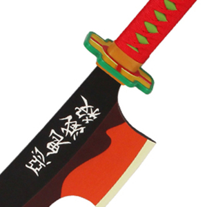 Usine En Gros Anime Demon Slayer Uzui <span class=keywords><strong>Tengen</strong></span> Arme Couteau En Bois <span class=keywords><strong>Katana</strong></span> Jeu De Rôle Jouet Épées Pour Cosplay Props Jouant Garçons - Product Image 6