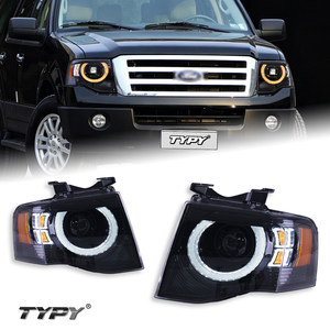 TYPY New for for Expedition Conqueror 2007-2010 <b>LED</b> <b>Headlight</b> Assembly 6000K 12V - Product Image 1