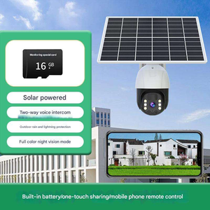 Outdoor Solar Security <b>Camera</b> 16GB Storage Waterproof Two-Way Talk <b>Night</b> <b>Vision</b> Remote Access Via Phone - Product Image 2