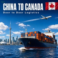 Agent de transport maritime Chine-Canada LCL FCL DDP Porte-à-Porte Montréal Québec Service de livraison rapide à faible coût
