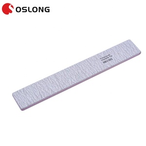 <span class=keywords><strong>Amazon</strong></span> Vente Chaude De Haute qualité en gros manicurel outils émeri zèbre marron <span class=keywords><strong>lime</strong></span> à ongles - Product Image 6