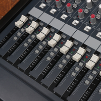 Console de mixage 24 canaux, effets doubles, égaliseur 3 bandes et préamplis haute précision pour mixeur audio professionnel