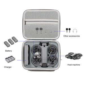 Estuche de Transporte Personalizado de Tela Oxford y Material PU, Impermeable, Tipo Bandolera, para un Solo Dron y Accesorios - Product Image 2