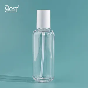 Contenedor de bomba de plástico vacío, botellas de 100ml y 120ml con bomba blanca para viajes, maquillaje, productos de belleza, loción facial y corporal, aceite esencial