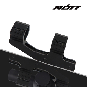 ขายึดกล้องเล็ง NOTT สำหรับท่อขนาด 30 มม., ความสูงตรงกลาง 1.4 นิ้ว สำหรับการล่าสัตว์และอุปกรณ์ออปติกกลางแจ้ง, พร้อมตัวหนีบแบบสามสกรู - Product Image 1