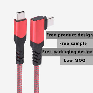 Cable de Datos USB C de Nailon de 2 Metros con Logotipo Personalizado, Cobre Estañado, Carga Rápida de 10 Gbps, Sincronización de 5 A, Cable de Carga Tipo C con PD - Product Image 4