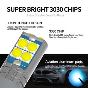 Amarillo Đỏ dẫn T10 tín hiệu nêm đọc xe ánh sáng bóng đèn OEM dẫn xe đèn T10 194 168 501 W5W WY5W 10 <span class=keywords><strong>SMD</strong></span> <span class=keywords><strong>CANBUS</strong></span> không có lỗi - Product Image 3