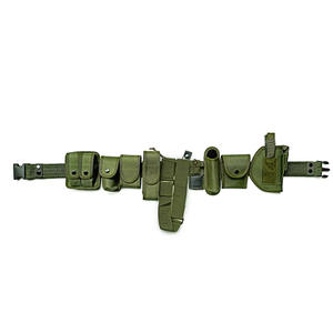सुरक्षा गार्ड उपयोगिता सामरिक शुल्क बेल्ट 10 सेट पाउच होल्स्टर गियर सामान के साथ डयूटी बेल्ट टिकाऊ मिश्र धातु - Product Image 5