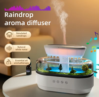 Diffuseur d'huiles essentielles à flamme de luxe, humidificateur ultrasonique à brume froide portable 200ml+ pour la maison, l'hôtel, le SPA, vente en gros OEM