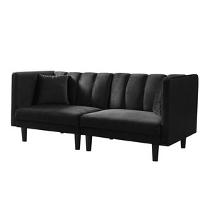 เก้าอี้พับผ้าทันสมัย Best Candy  โซฟาเบดไม้สำหรับห้องนั่งเล่นอเนกประสงค์  แบบสาม<span class=keywords><strong>ที่</strong></span>นั่ง - Product Image 1