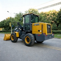Chargeuse sur pneus compacte XCMG LW180FV 1,8 tonne, godet de 1,0 m³, 4x4 articulée - Hauteur de déchargement de 3270 mm pour la construction agricole et le chargement