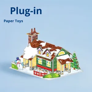Monde sous-marin 3D Puzzle bricolage modèle de papier fait main jouet éducatif pour les 8-13 ans 101-500 pièces en gros en Stock - Product Image 2