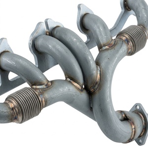 Performance Ceramic Coated Exhaust Manifold 6-2-1 Mandrel Bent Flex Sections for 91-00 Jeep Wrangler Cherokee 4.0L TJ YJ XJ - Product Image 4