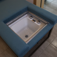 Lit de massage thaïlandais électrique multifonctionnel moderne de qualité supérieure, canapé de pédicure, mobilier de salon pour le massage des pieds, spa