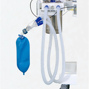 EURVET Veterinärausrüstung Hochleistungs-Tieranästhesiegerät 7 Zoll TFT-Bildschirm Mechanischer Durchflussmesser PEEP-Ventil Handventil - Product Image 5