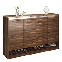 Modern French Shoe Cabinet, Melaminated Particle Board