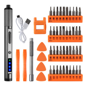 Eu Precision Electric <b>Screwdriver</b> <b>Set</b> 2700 Rpm Brushless Motor With Charger And <b>Bits</b> For Repair - Product Image 3