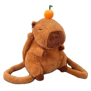 Phim Hoạt Hình Dễ Thương Đa Dimesions Capybara Búp Bê Sang Trọng Ba Lô Nước Cá Heo Sang Trọng Tùy Chỉnh Búp Bê Túi Cho Cô Gái Phim Hoạt Hình Vai Túi - Product Image 1