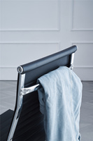 Bas prix Mobilier de bureau à dossier haut de haute qualité Chaise de bureau pivotante moderne pour ordinateur avec coque arrière