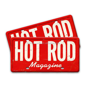 Plaque d'immatriculation de vélo personnalisable Plaque en métal en aluminium avec <span class=keywords><strong>logo</strong></span> laser Design vierge pour la personnalisation de photos - Product Image 1