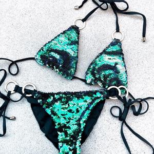 Conectores con Pedrería Brillante para Trajes de Baño de Mujer y Niña, Bikini Sexy - Product Image 1