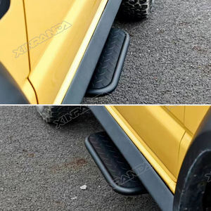 Mini protection <span class=keywords><strong>de</strong></span> <span class=keywords><strong>seuil</strong></span> latéral en aluminium <span class=keywords><strong>noir</strong></span> Offre Spéciale pour Suzuki Jimny 3 portes JB74 2019-2023 - Product Image 6