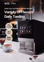 Mesin Penjual Kopi Otomatis Komersial Baru dengan Boiler Stainless Steel, Kontrol Suhu Presisi, Tekanan 9 Bar, Kapasitas 12 oz