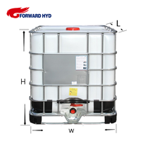 Cuve 1000 Litres en Plastique, Réservoir IBC, Palette en Plastique, Tank