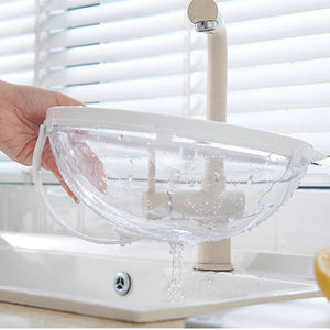 Couvercle de plaque pour micro-ondes Couvercle anti-éclaboussures avec poignée d'évents à vapeur Couvercle de nourriture pour micro-ondes Matériau PC de qualité alimentaire sans BPA - Product Image 3