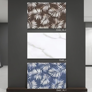 Azulejos de pared de cerámica resaltador Natural de Color negro 30x45cm 300x450mm Digital impreso colorido 12x18 diseñador alto brillante esmaltado - Product Image 2