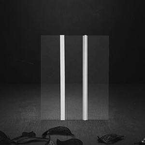 PC 솔리드 말론 폴리카보네이트 시트 크리스탈 투명 패널 폴딩 도어 - Product Image 2