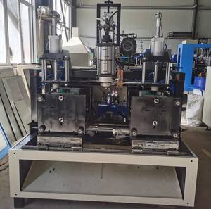 अर्ध स्वचालित प्लास्टिक बोतल उड़ाने मशीन hdpe प्लास्टिक की बोतल उड़ाने मशीन मशीन डबल स्टेशन बोतल उड़ाने मशीन 20 एल - Product Image 6